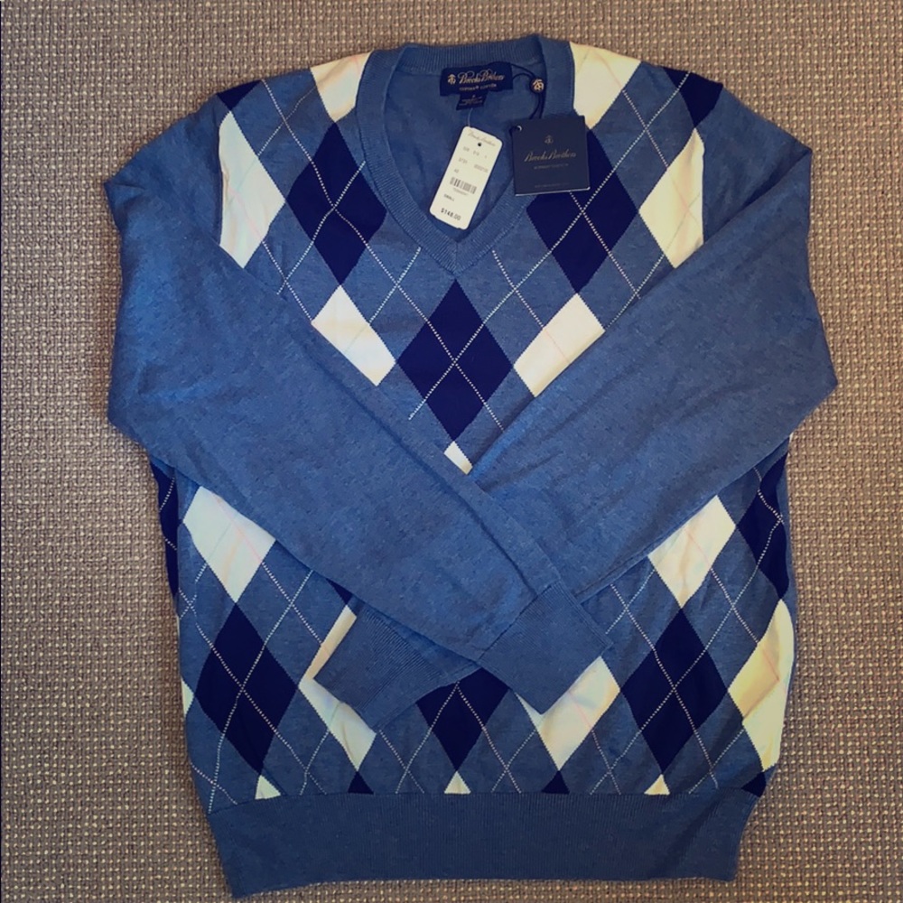 NWT Brooks Brothers men’s supima sweater